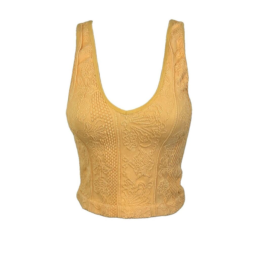 Urban Outfitters Out From Under Tapestry Cami Women’s M Jacquard Yellow